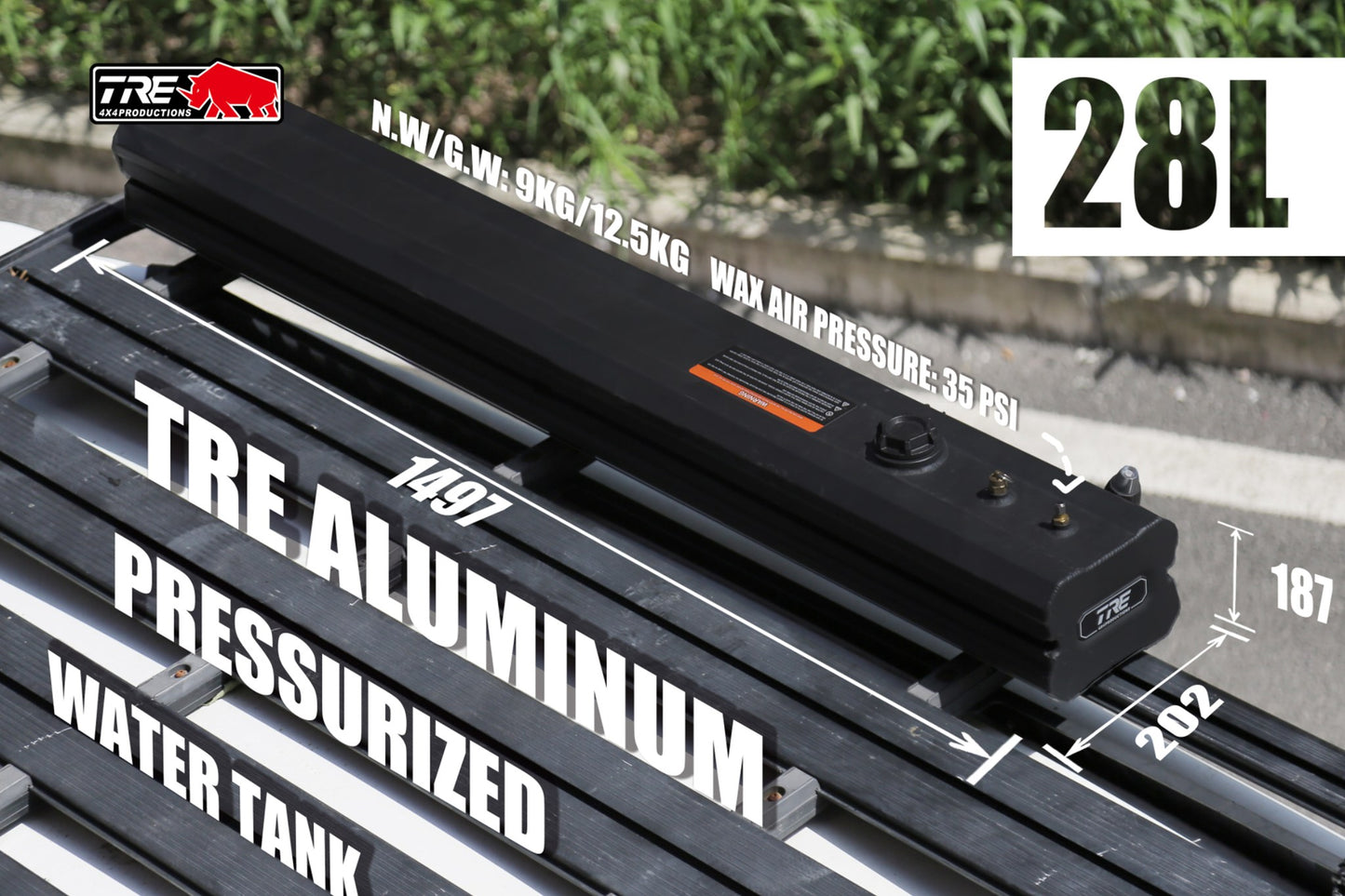 TRE Aluminijski rezervoar za vodu