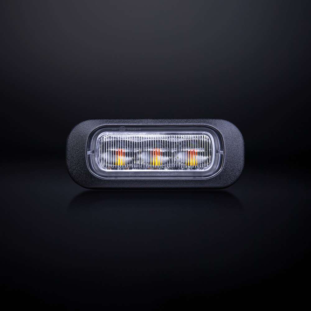 STRANDS Dark Knight LED Svjetlo upozorenja 7W 3 LED amber