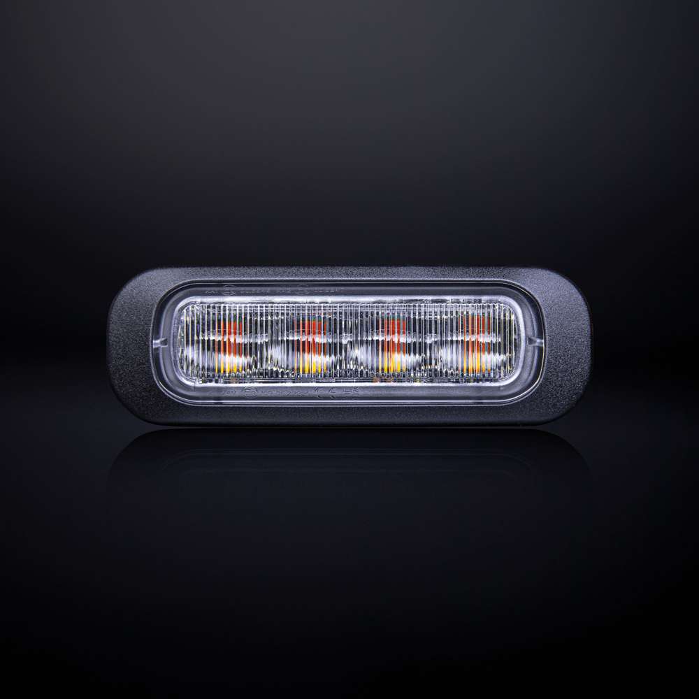 STRANDS Dark Knight LED Svjetlo upozorenja 10W 4 LED amber