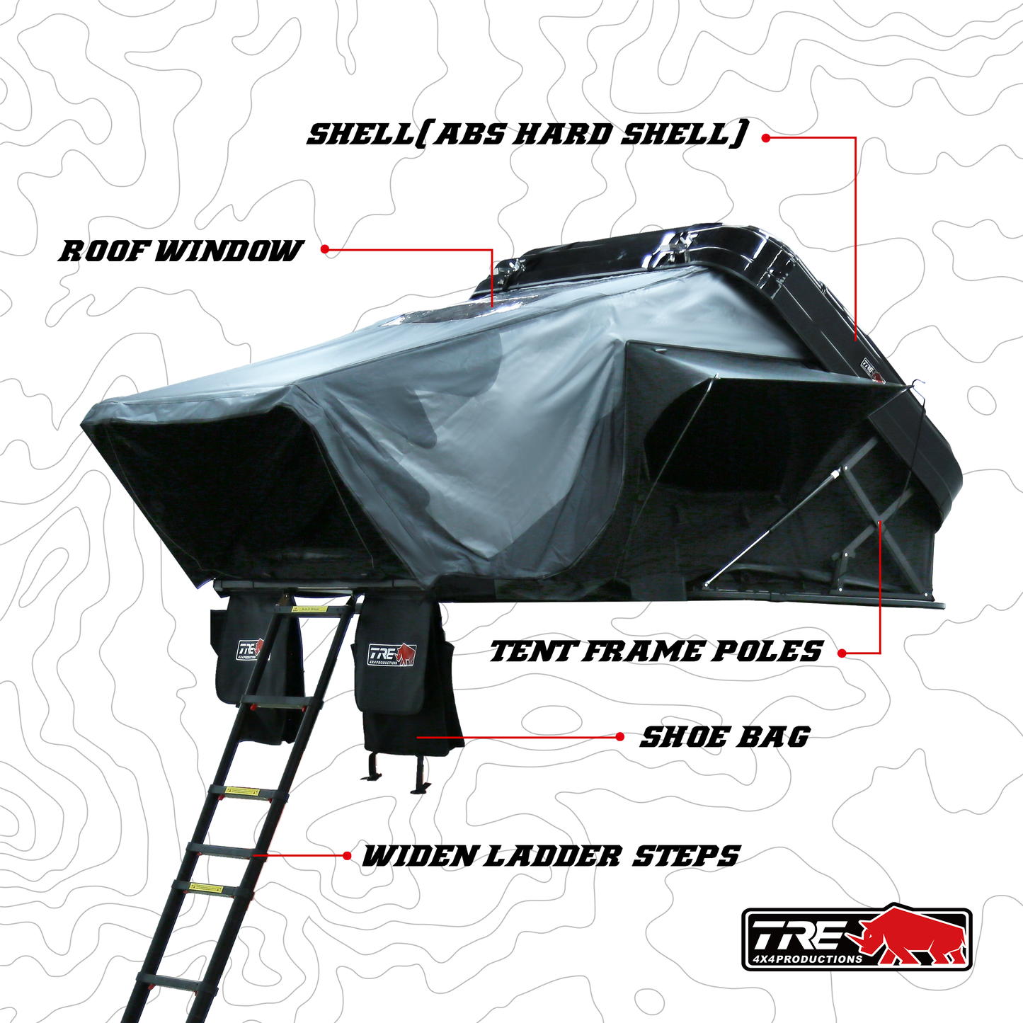 TRE Krovni šator Nora 1.6 m 2GEN