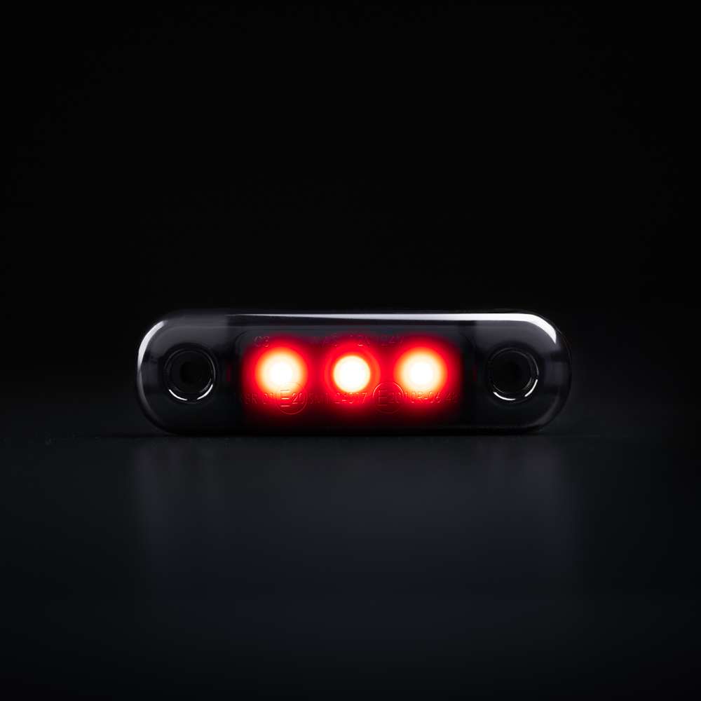 STRANDS LED Pozicija Slim 1W Super Rear Red
