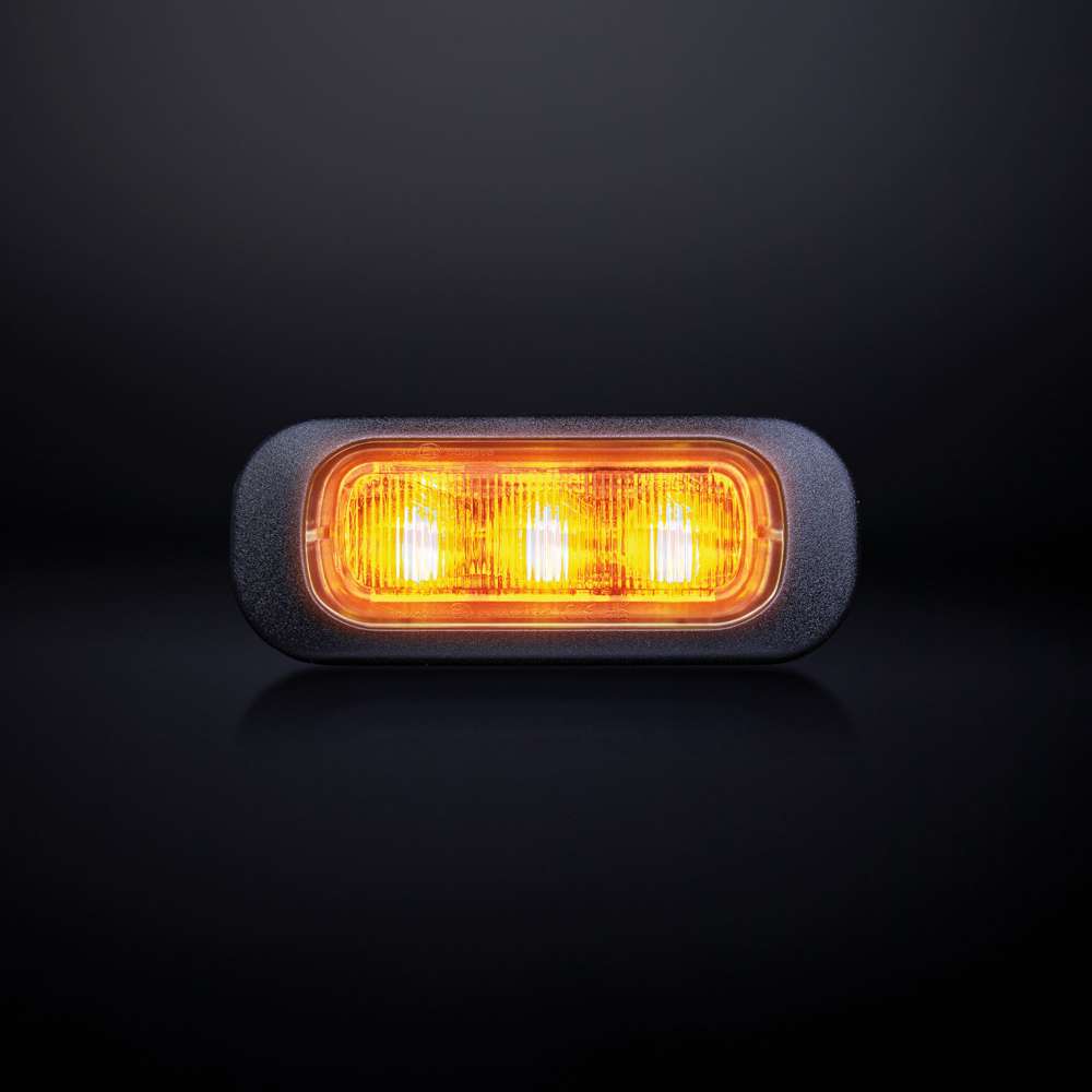 STRANDS Dark Knight LED  Svjetlo upozorenja 7W 3 LED amber