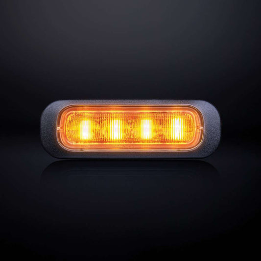 STRANDS Dark Knight LED  Svjetlo upozorenja 10W 4 LED amber