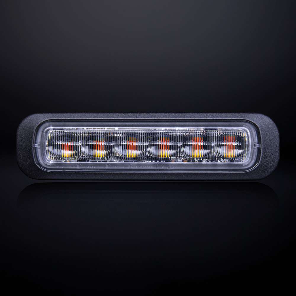 STRANDS Dark Knight LED  Svjetlo upozorenja 10W 6 LED amber