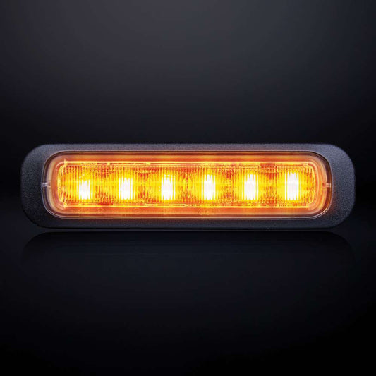 STRANDS Dark Knight LED  Svjetlo upozorenja 10W 6 LED amber