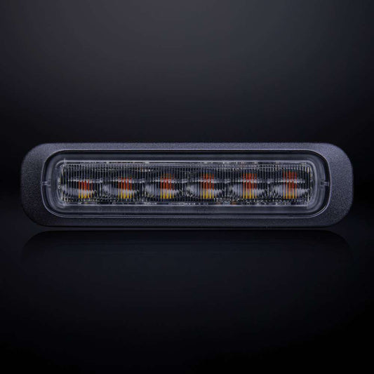 STRANDS Dark Knight LED  Svjetlo upozorenja 10W 6 LED amber tinted