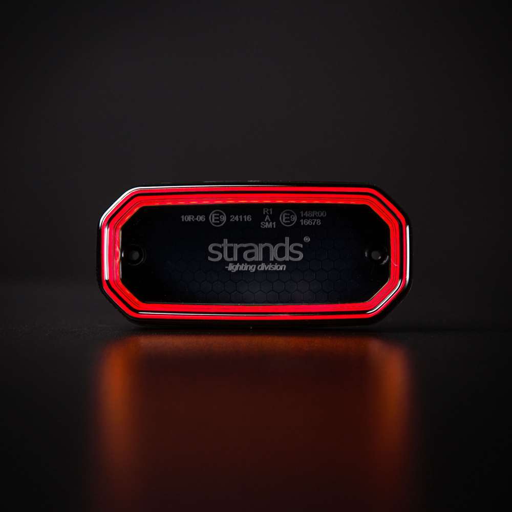 STRANDS LED Pozicija FOR9T 3,5W Red Scale rear