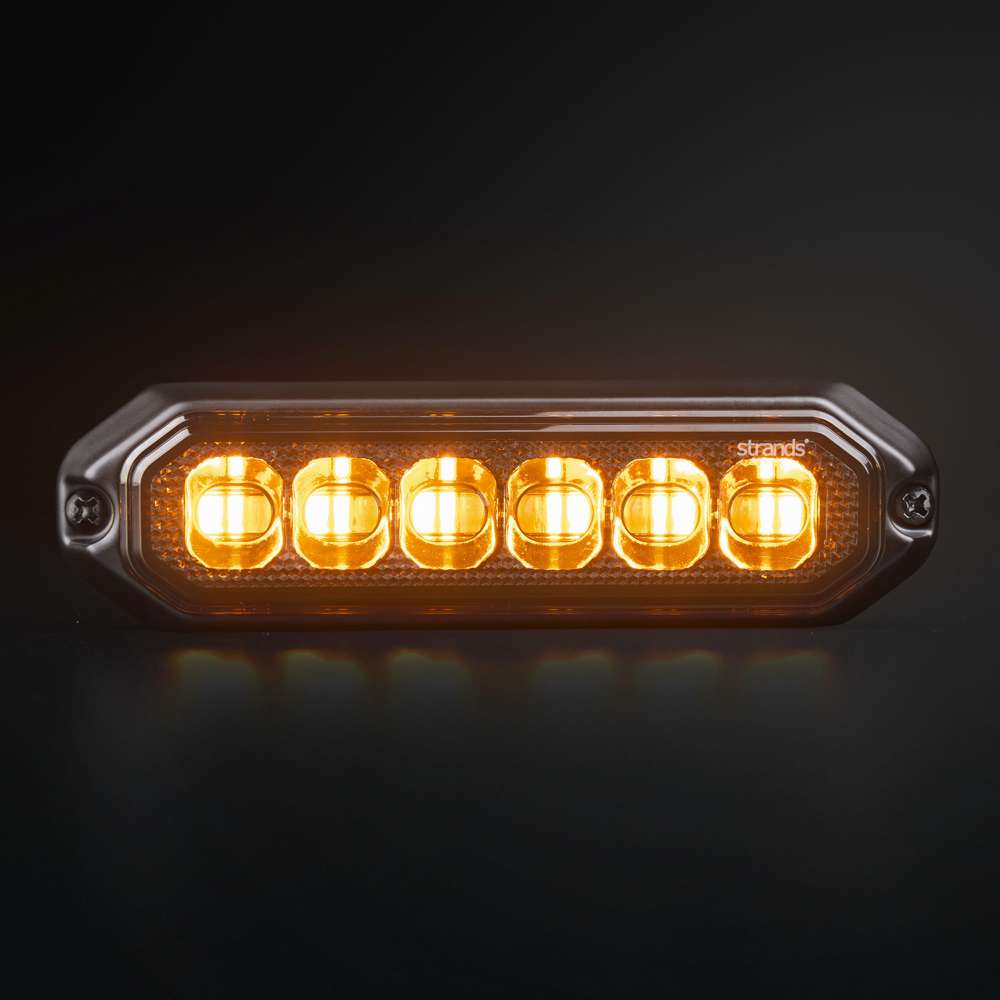 STRANDS LED Svjetlo upozorenja DUO 16W 6 LED White/Amber