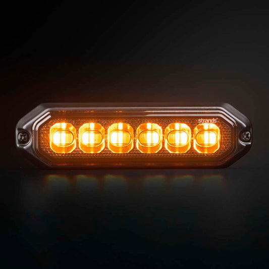STRANDS LED Svjetlo upozorenja DUO 16W 6 LED White/Amber