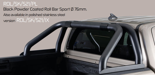 Roll Bar Misutonida 76 mm Volkswagen Amarok 2023+