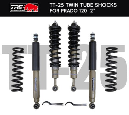 TRE 4x4 Ovjes 2" Land Cruiser 120 2003-2009