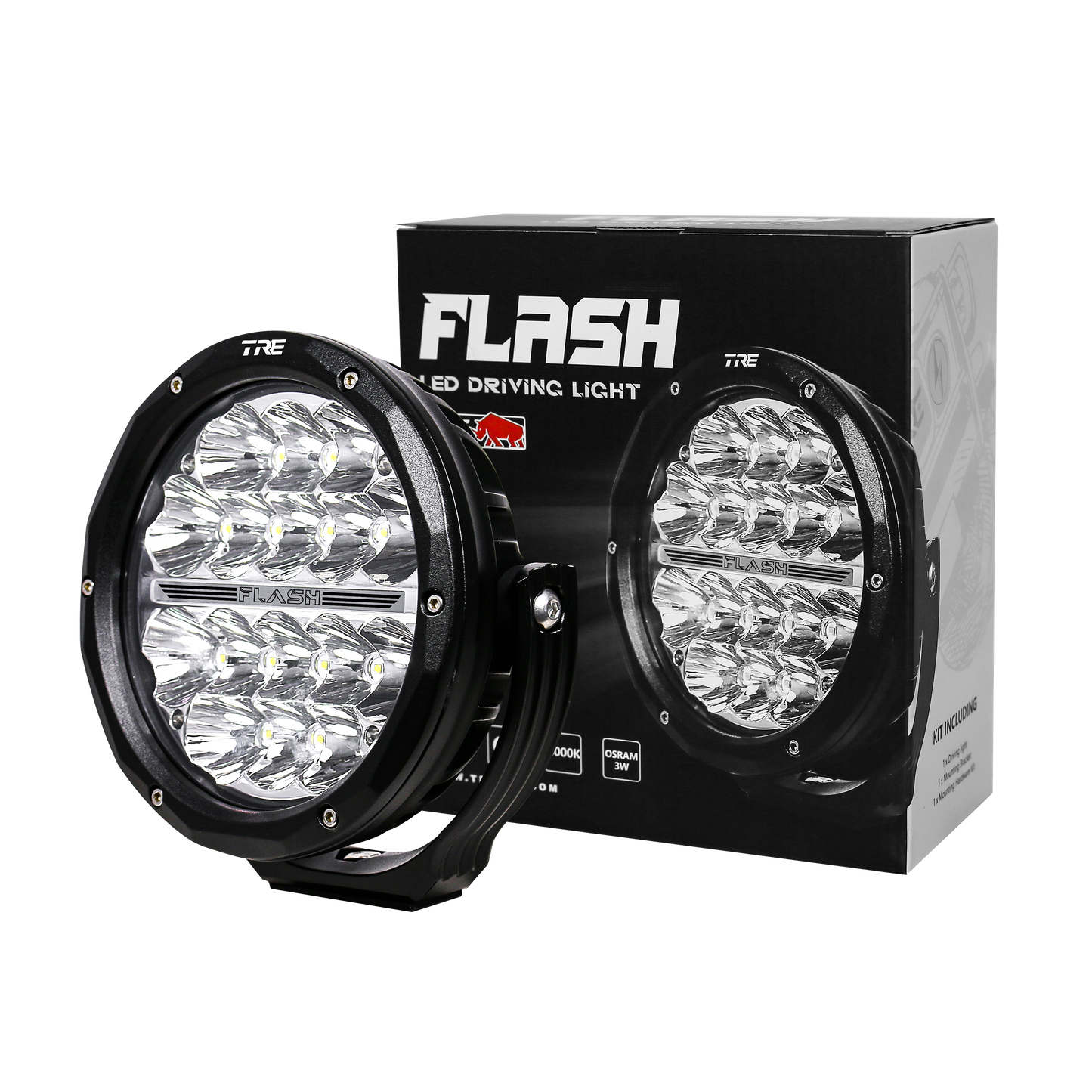 TRE 4x4 Flash Series-7" LED maglenka (par )