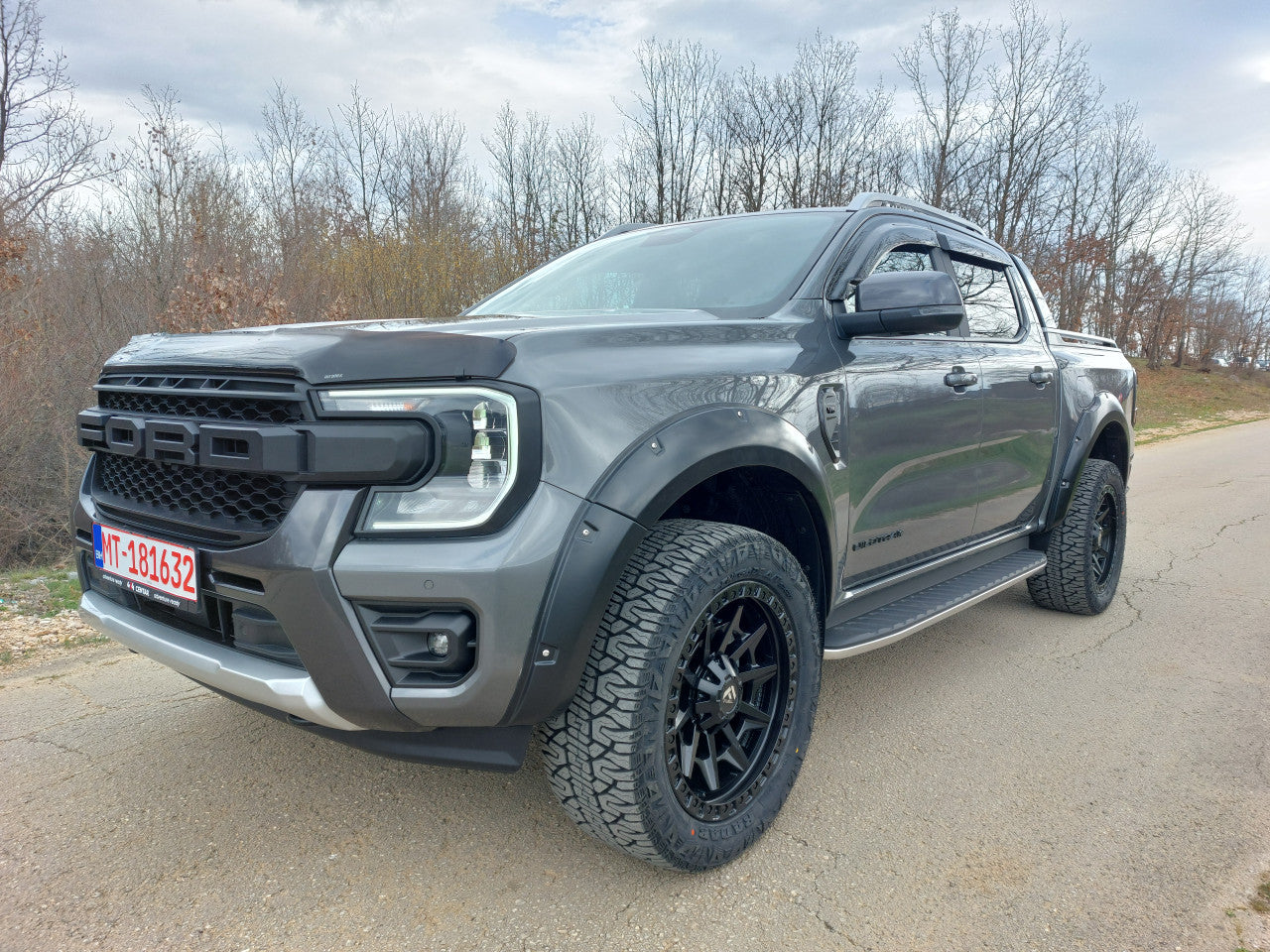 Himalaya Rubnici Blatobrana PVC  Ford Ranger Wildtrack T9 2022+