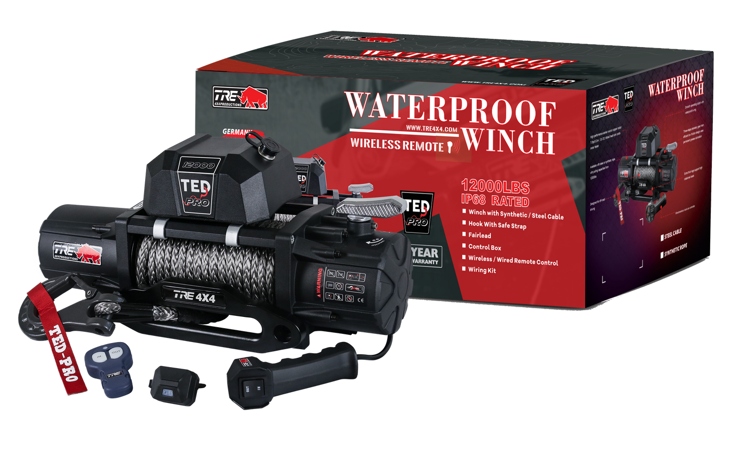 TRE TED PRO Vitlo 12000 lbs