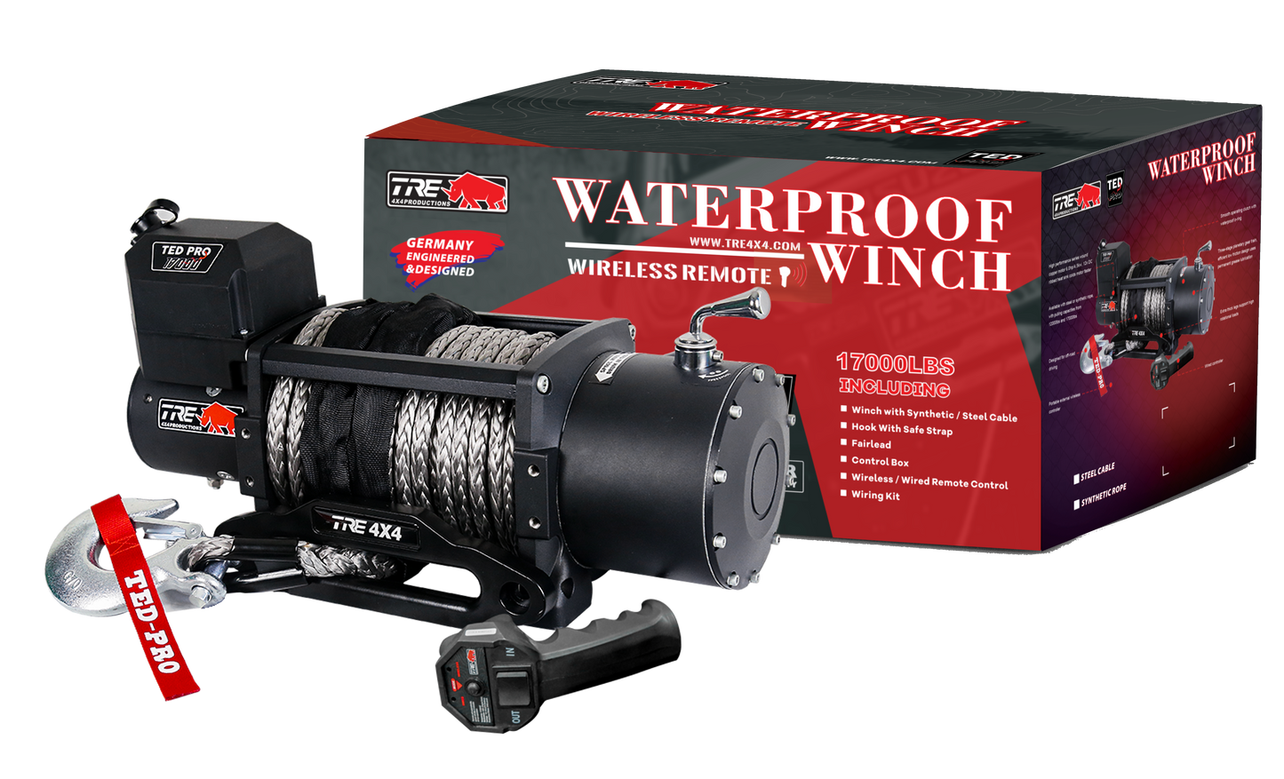 TRE TED PRO Vitlo 17000 lbs